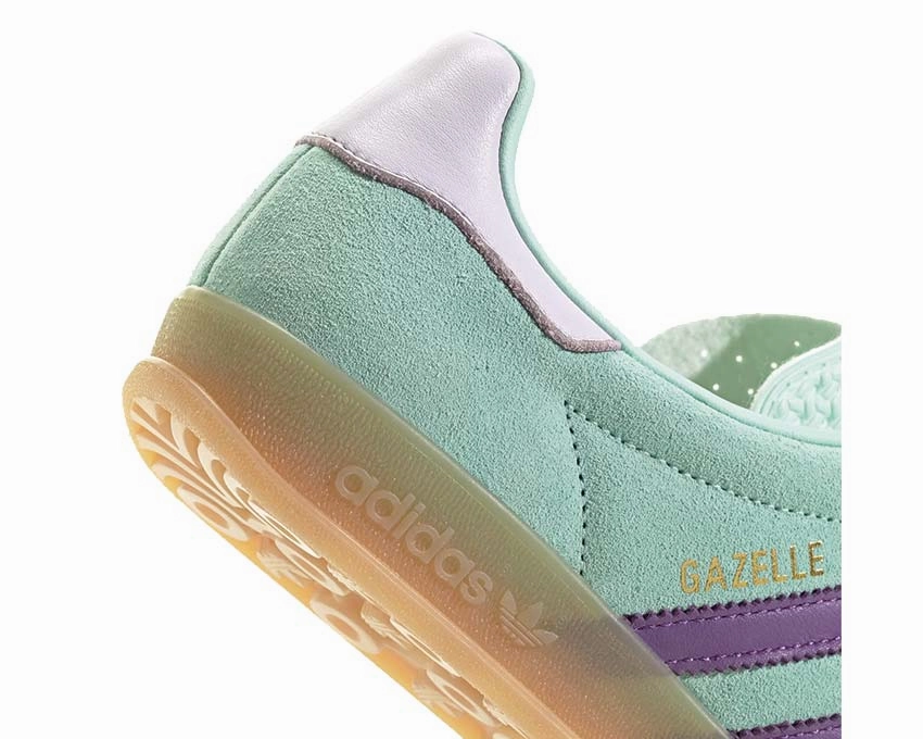 Adidas Gazelle Indoor W "Clear Mint" Timeless casual kicks