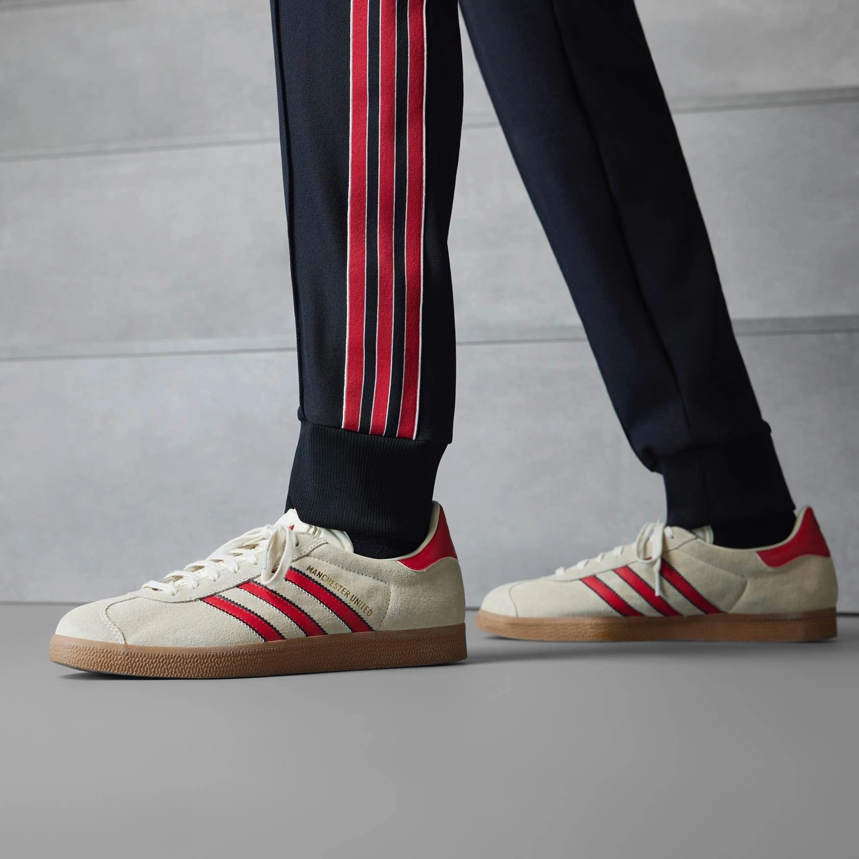adidas Gazelle Manchester United Terrace Icons Shoes Suede retro footwear