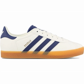 Adidas Gazelle Off White Dark Blue Adidas Gazelle everyday wear shoes with style