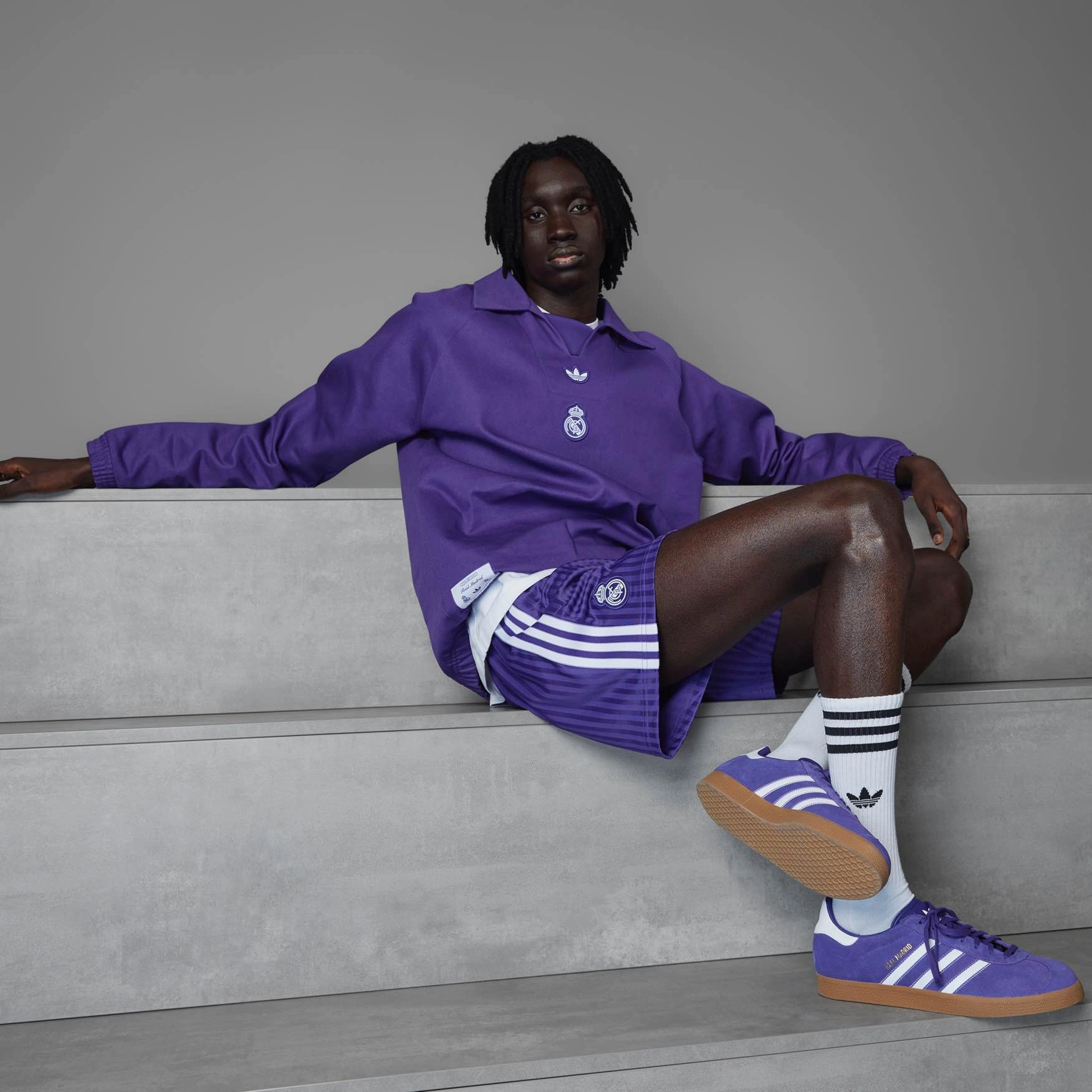 adidas Gazelle Real Madrid Terrace Icons Shoes Suede retro footwear