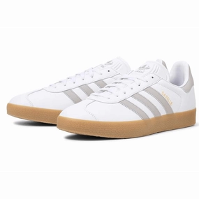 Adidas Gazelle White Grey Gum Adidas Gazelle everyday wear shoes with style