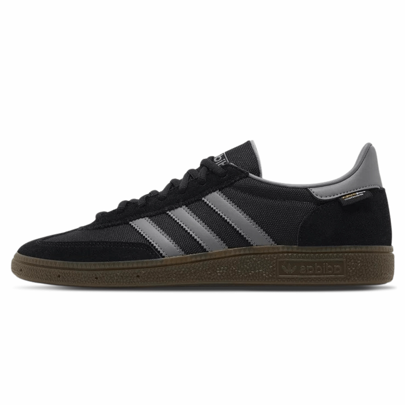 adidas Handball Spezial 'Black Grey Gum' Adidas Handball Spezial trainers with gum sole