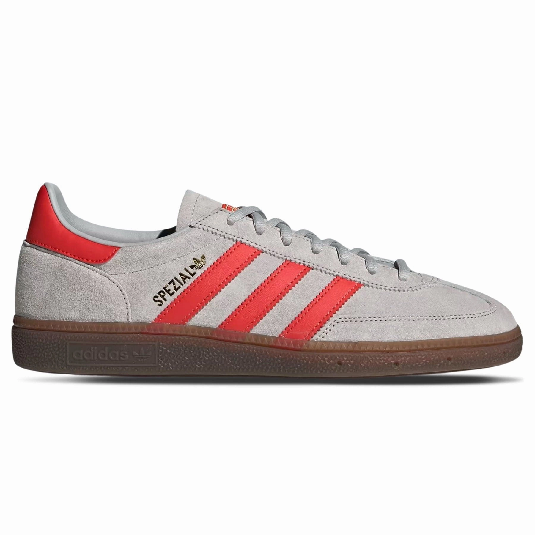 adidas Handball Spezial 'Grey Hi-Res Red' Low-profile athletic trainers