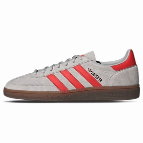 adidas Handball Spezial 'Grey Hi-Res Red' Adidas Handball Spezial trainers with gum sole