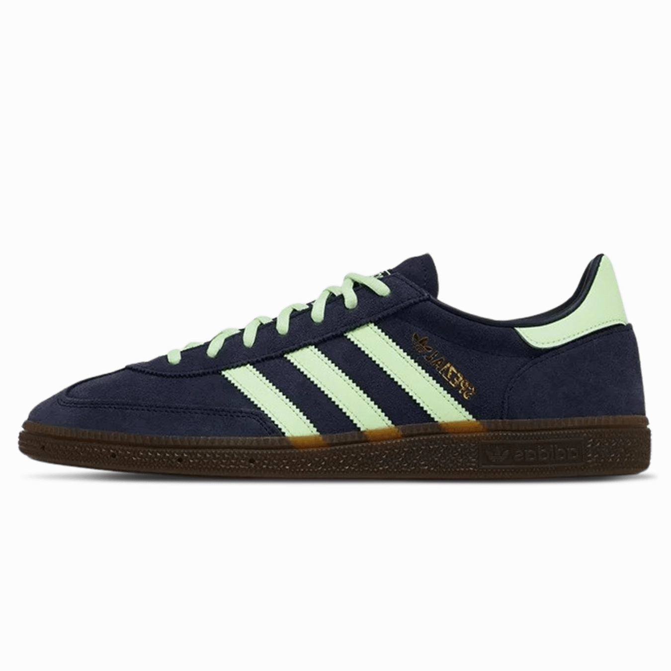 adidas Handball Spezial 'Legend Ink Green Spark' Low-profile athletic trainers