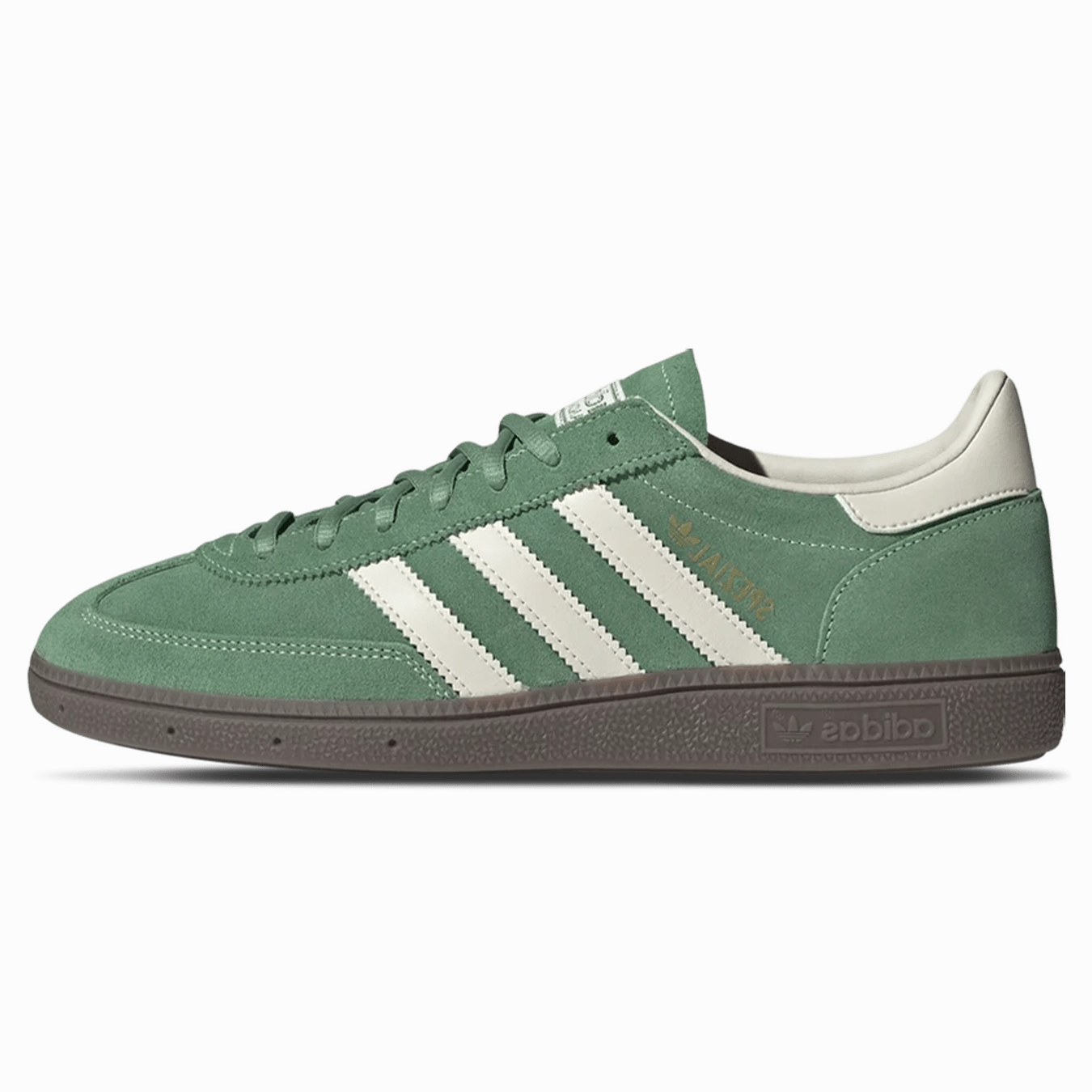 adidas Handball Spezial 'Preloved Green Gum' Adidas Handball Spezial trainers with gum sole