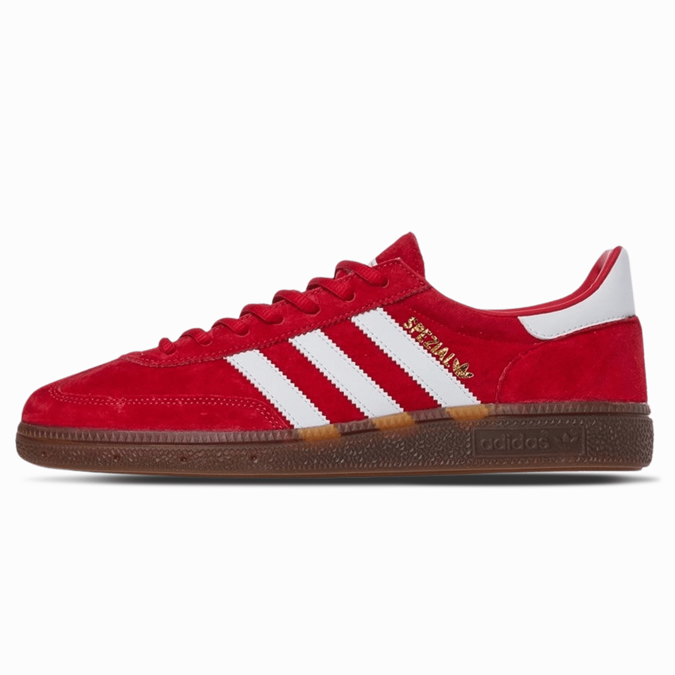 adidas Handball Spezial 'Scarlet Gum' Adidas Handball Spezial trainers with gum sole