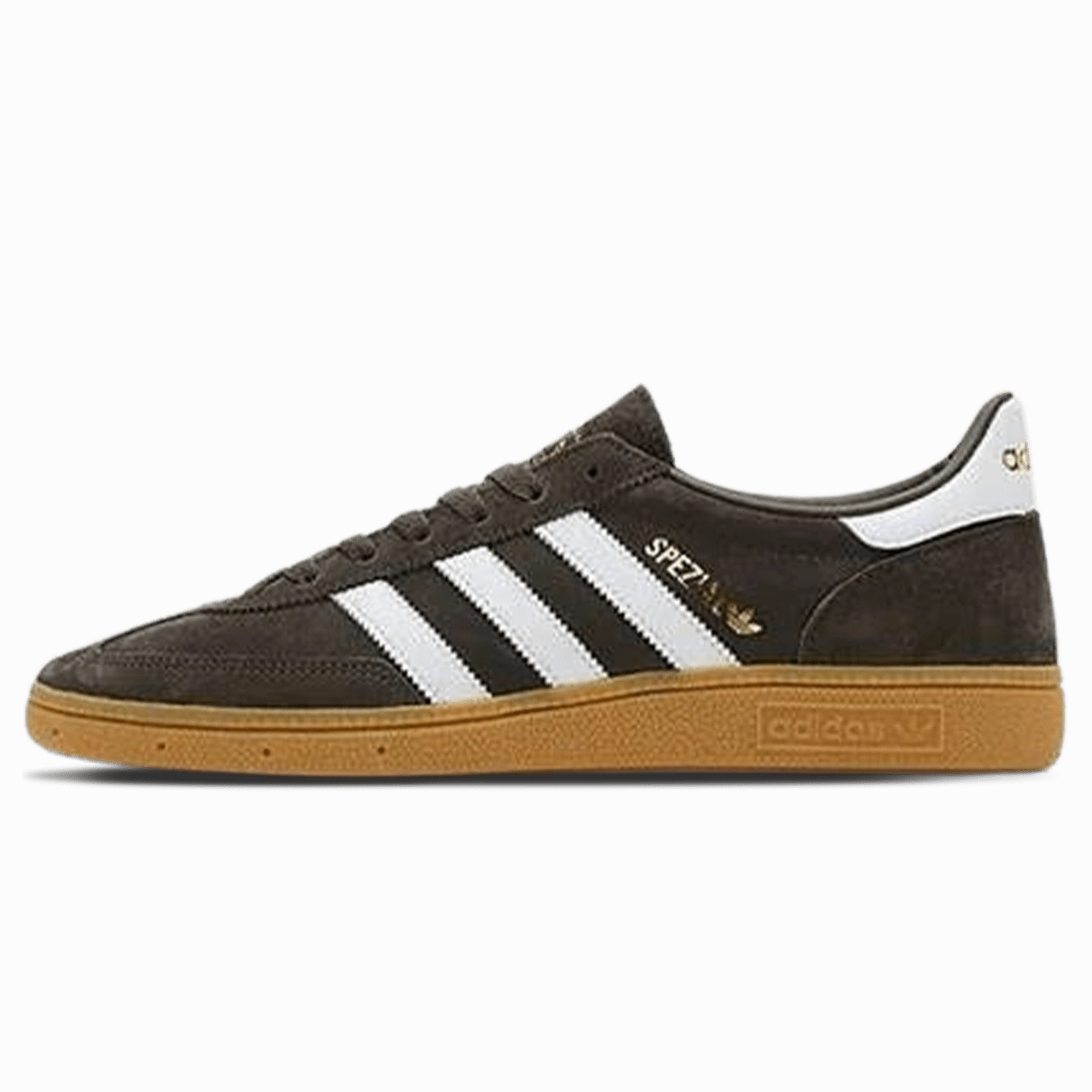 adidas Handball Spezial 'Shadow Olive Gum' Adidas Handball Spezial trainers with gum sole