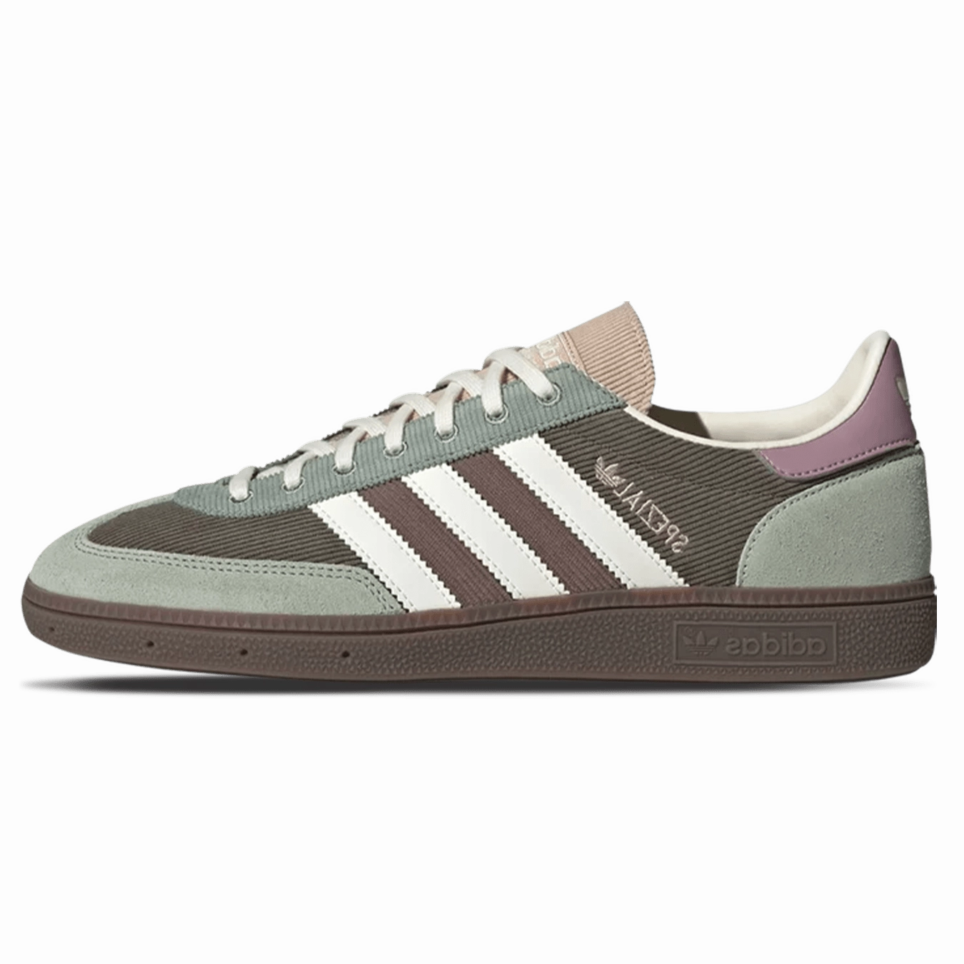 adidas Handball Spezial 'Silver Green Magic Mauve' Adidas Handball Spezial trainers with gum sole
