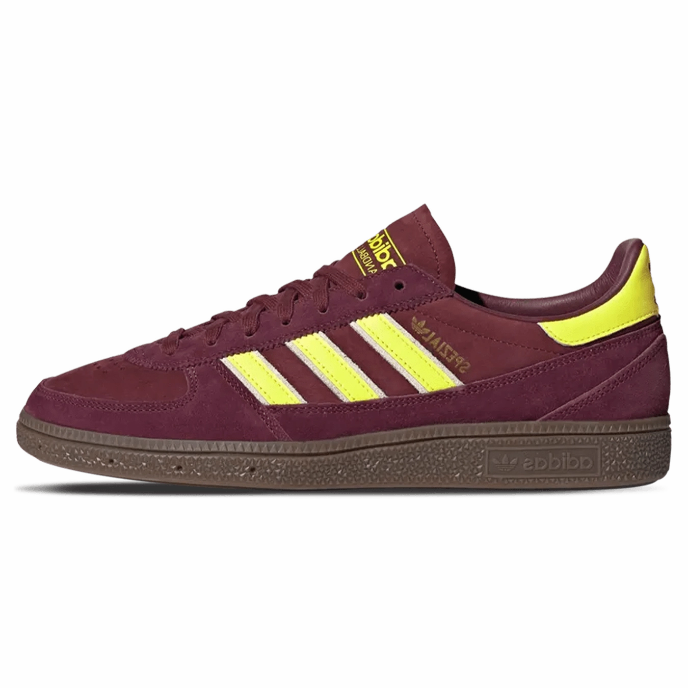 adidas Handball Spezial 'Weltmeister Pack - Shadow Red Solar Yellow' Adidas Handball Spezial trainers with gum sole
