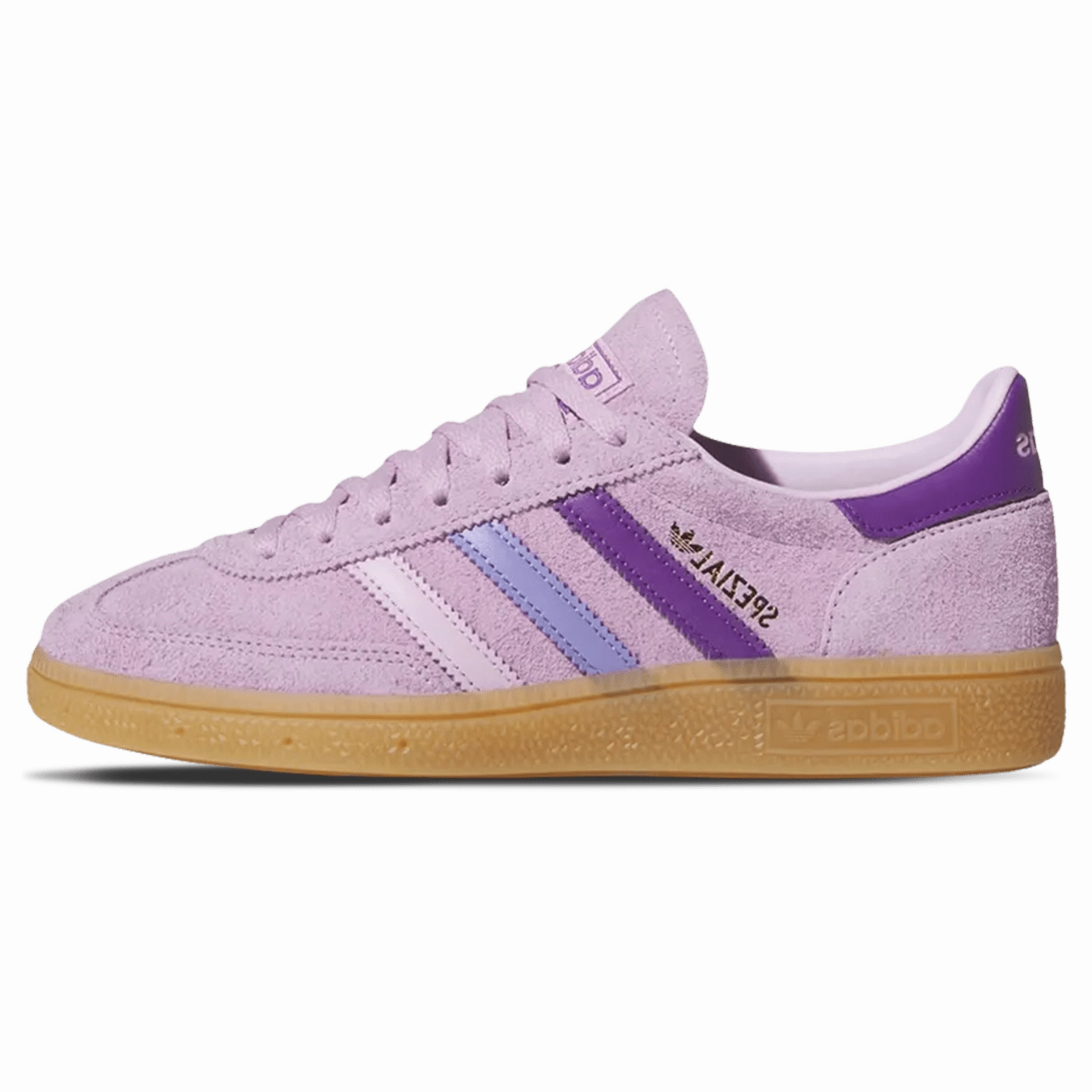 adidas Handball Spezial Wmns 'All Purple' Adidas Handball Spezial trainers with gum sole