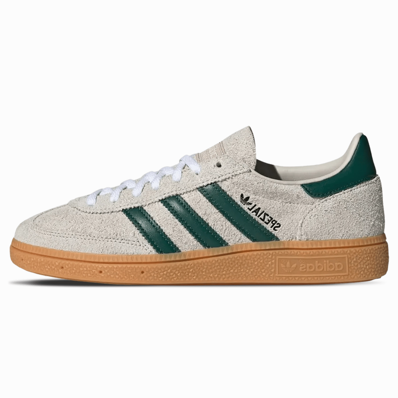 adidas Handball Spezial Wmns 'Alumina Collegiate Green Gum' Adidas Handball Spezial trainers with gum sole