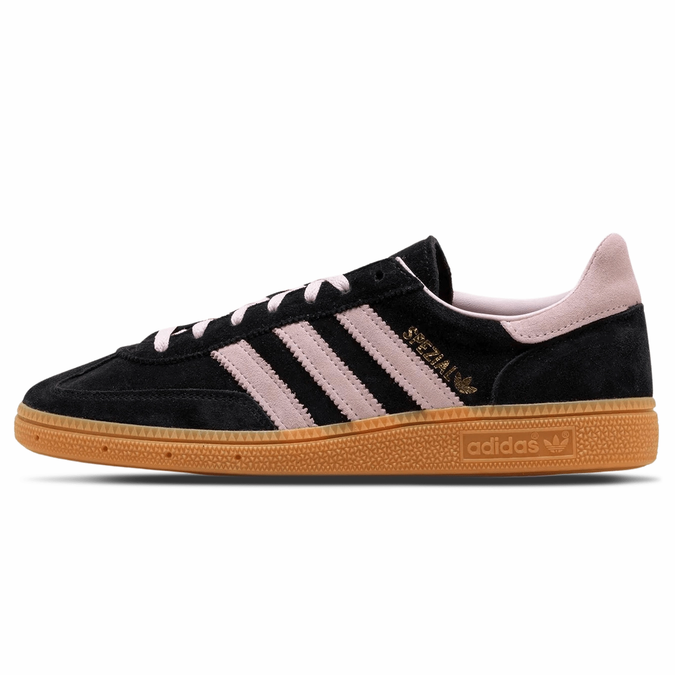 adidas Handball Spezial Wmns 'Black Clear Pink Gum' Adidas Handball Spezial trainers with gum sole