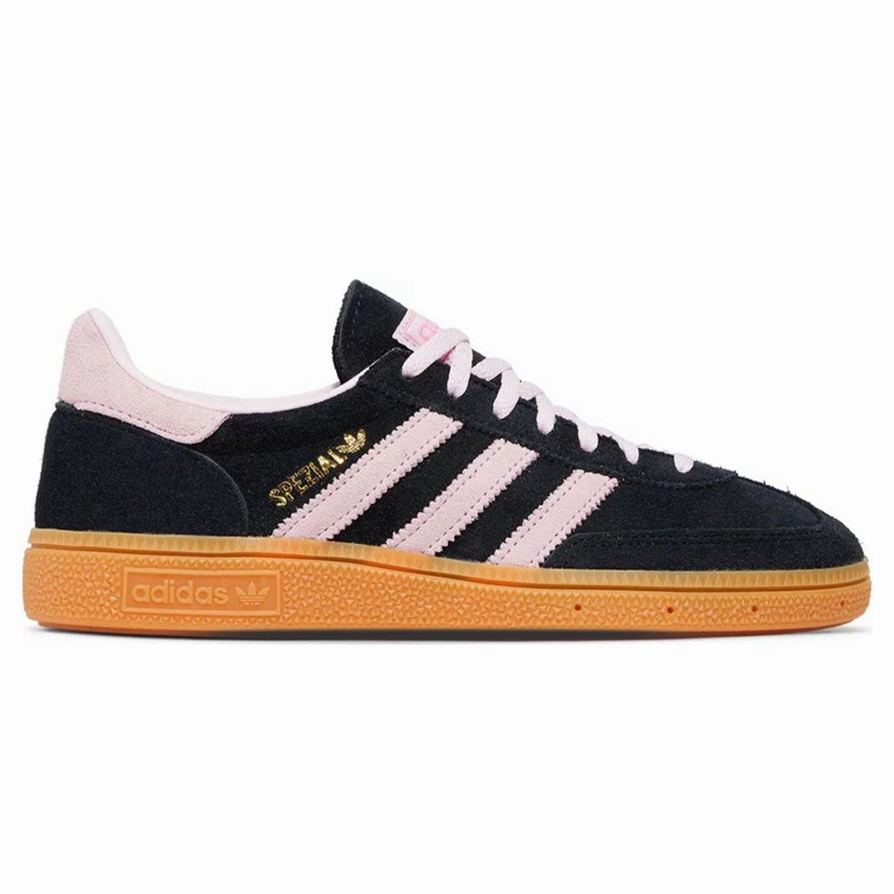 adidas Handball Spezial Wmns 'Black Clear Pink Gum' Low-profile athletic trainers