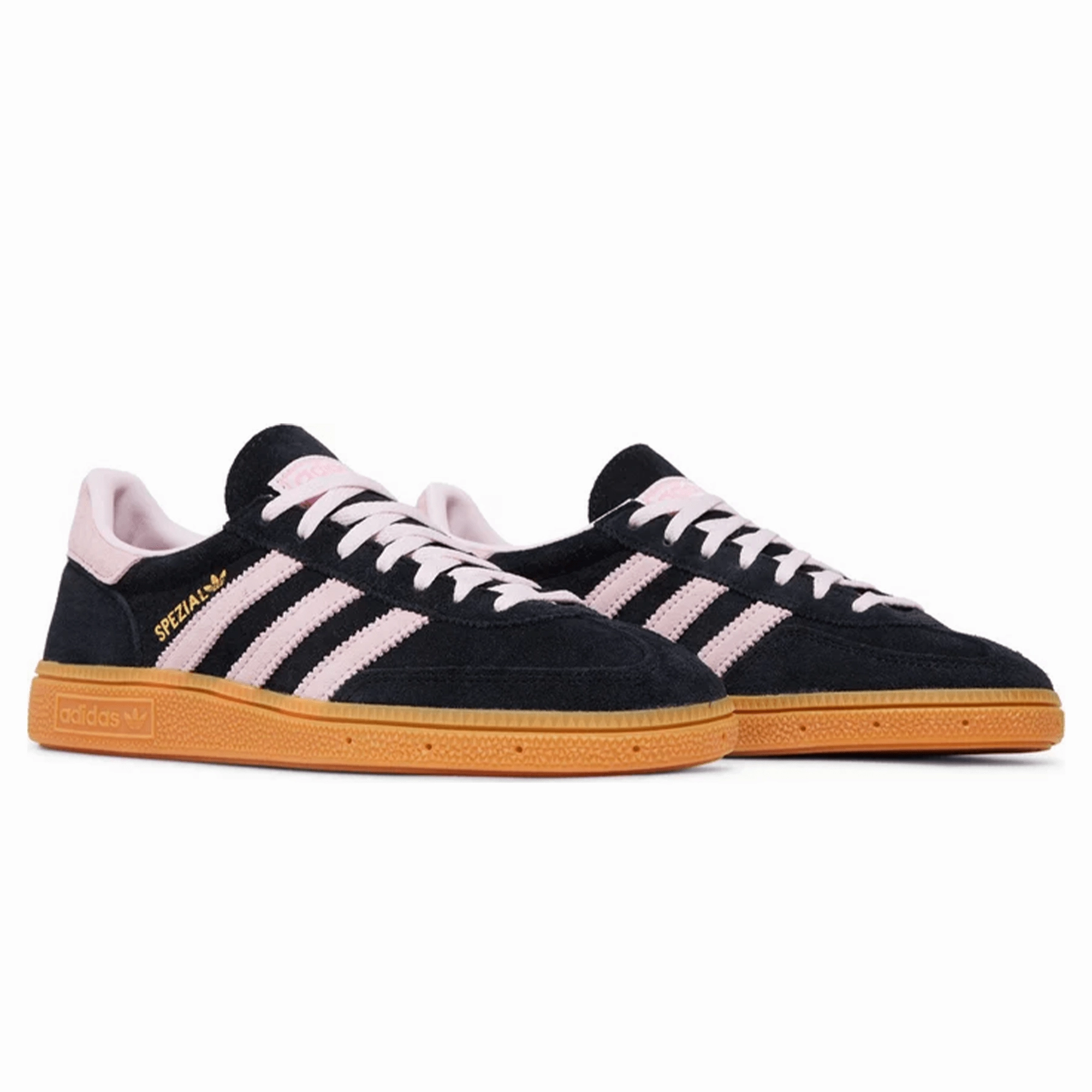 adidas Handball Spezial Wmns 'Black Clear Pink Gum' Low-profile athletic trainers