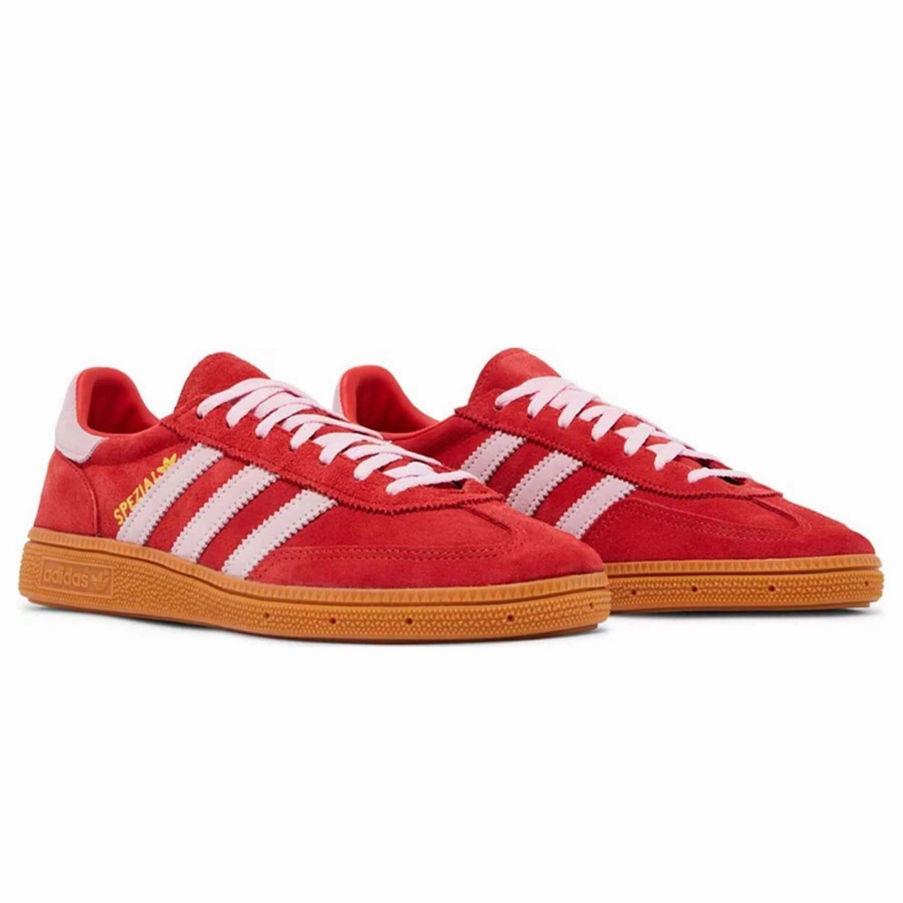 adidas Handball Spezial Wmns 'Bright Red Clear Pink' Low-profile athletic trainers