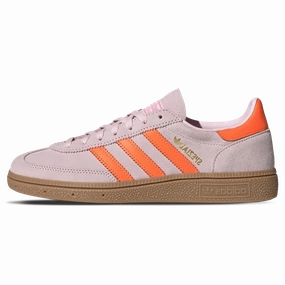 adidas Handball Spezial Wmns 'Clear Pink Solar Orange' Adidas Handball Spezial trainers with gum sole