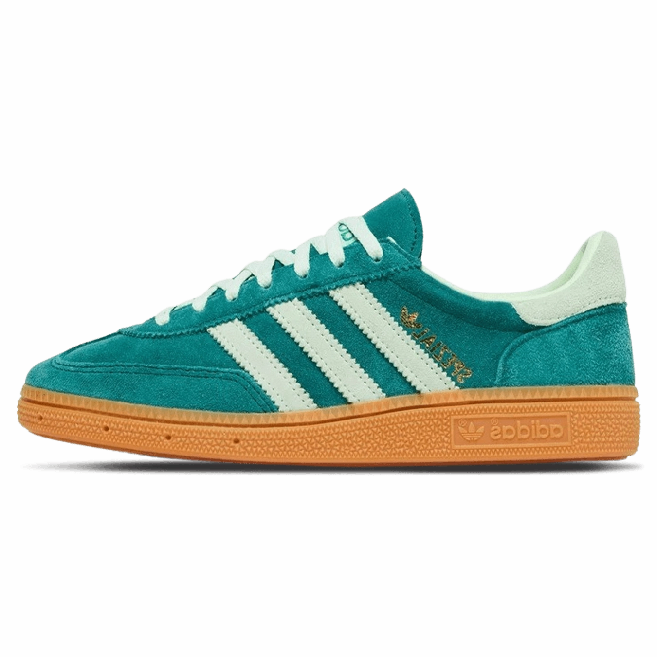 adidas Handball Spezial Wmns 'Collegiate Green Green Spark' Adidas Handball Spezial trainers with gum sole