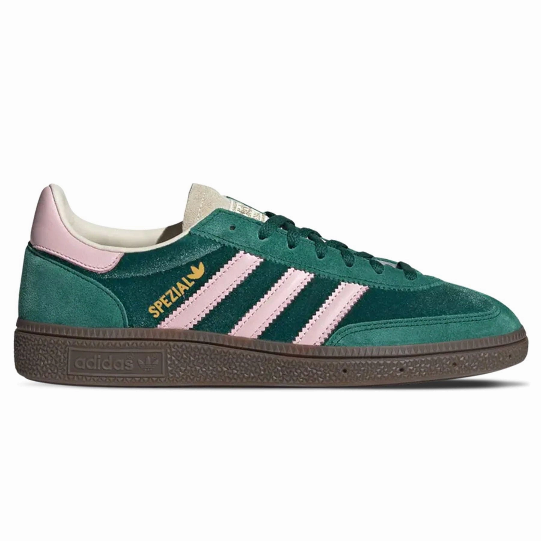 adidas Handball Spezial Wmns 'Collegiate Green Pink Velvet' Low-profile athletic trainers