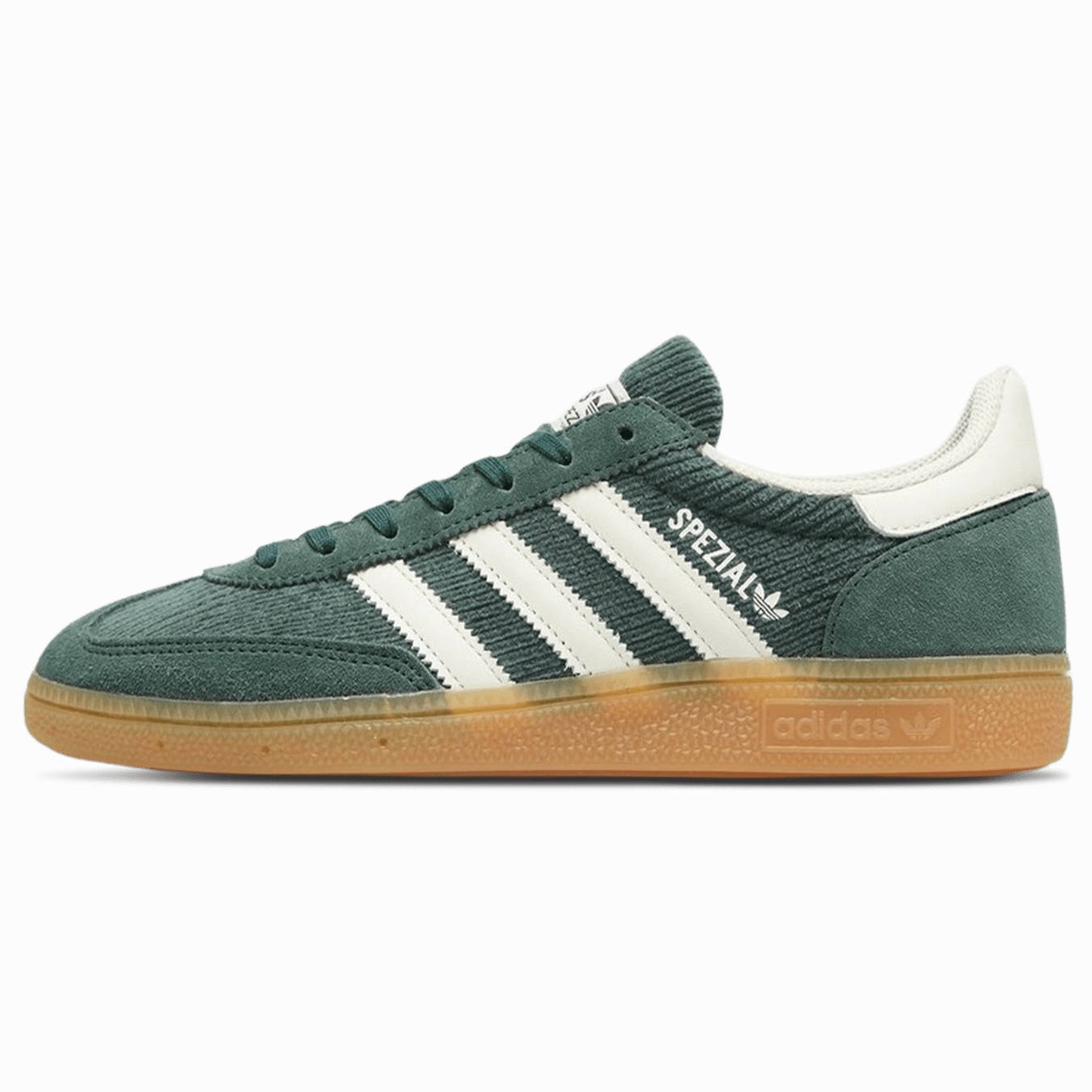 adidas Handball Spezial Wmns 'Corduroy Pack - Mineral Green' Adidas Handball Spezial trainers with gum sole