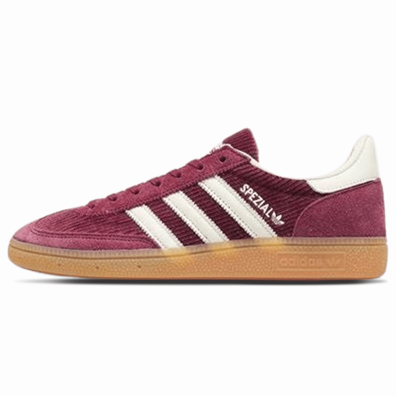 adidas Handball Spezial Wmns 'Corduroy Pack - Shadow Red' Adidas Handball Spezial trainers with gum sole