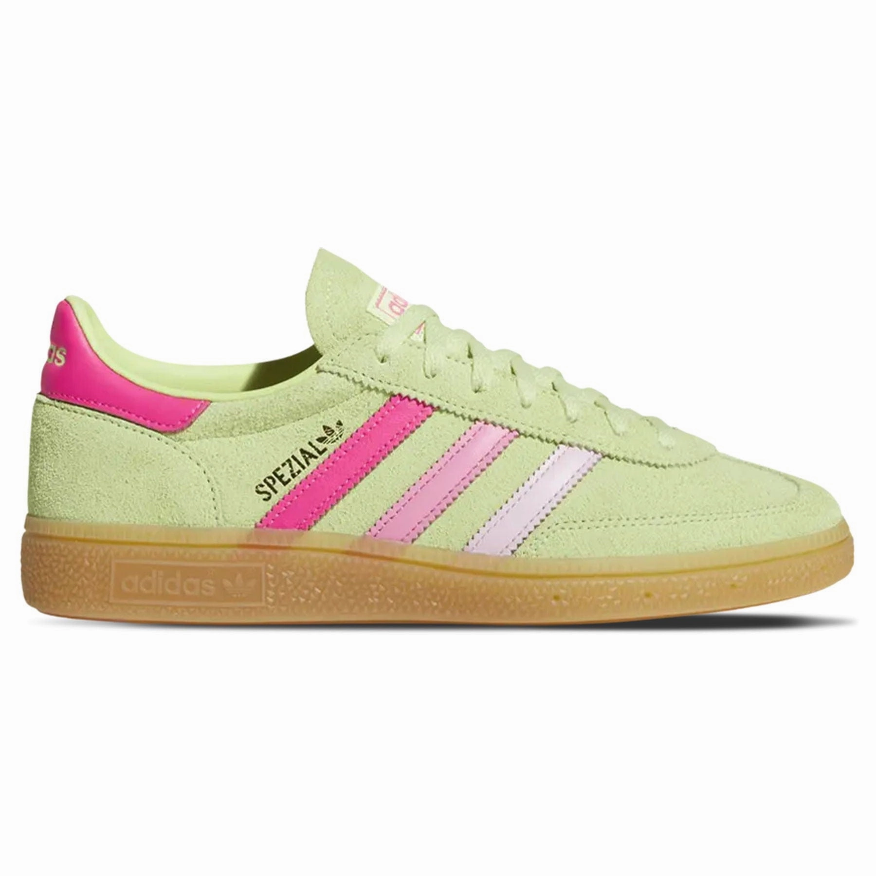adidas Handball Spezial Wmns 'Green Pink' Low-profile athletic trainers