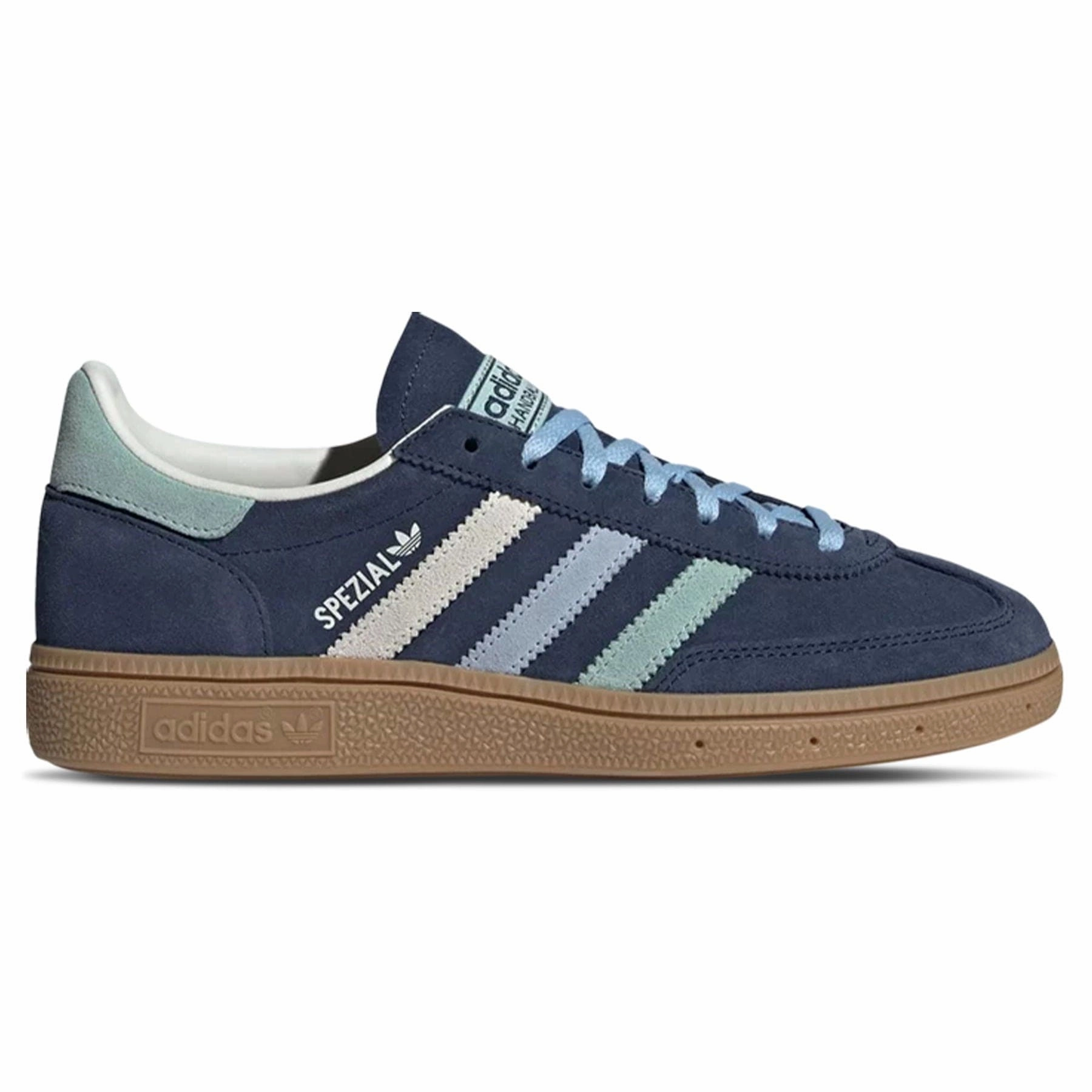 adidas Handball Spezial Wmns 'Night Indigo Hazy Green' Low-profile athletic trainers