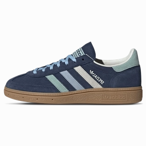 adidas Handball Spezial Wmns 'Night Indigo Hazy Green' Adidas Handball Spezial trainers with gum sole