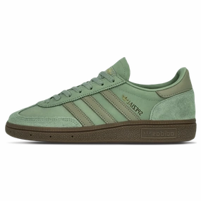 adidas Handball Spezial Wmns 'Silver Green' Adidas Handball Spezial trainers with gum sole