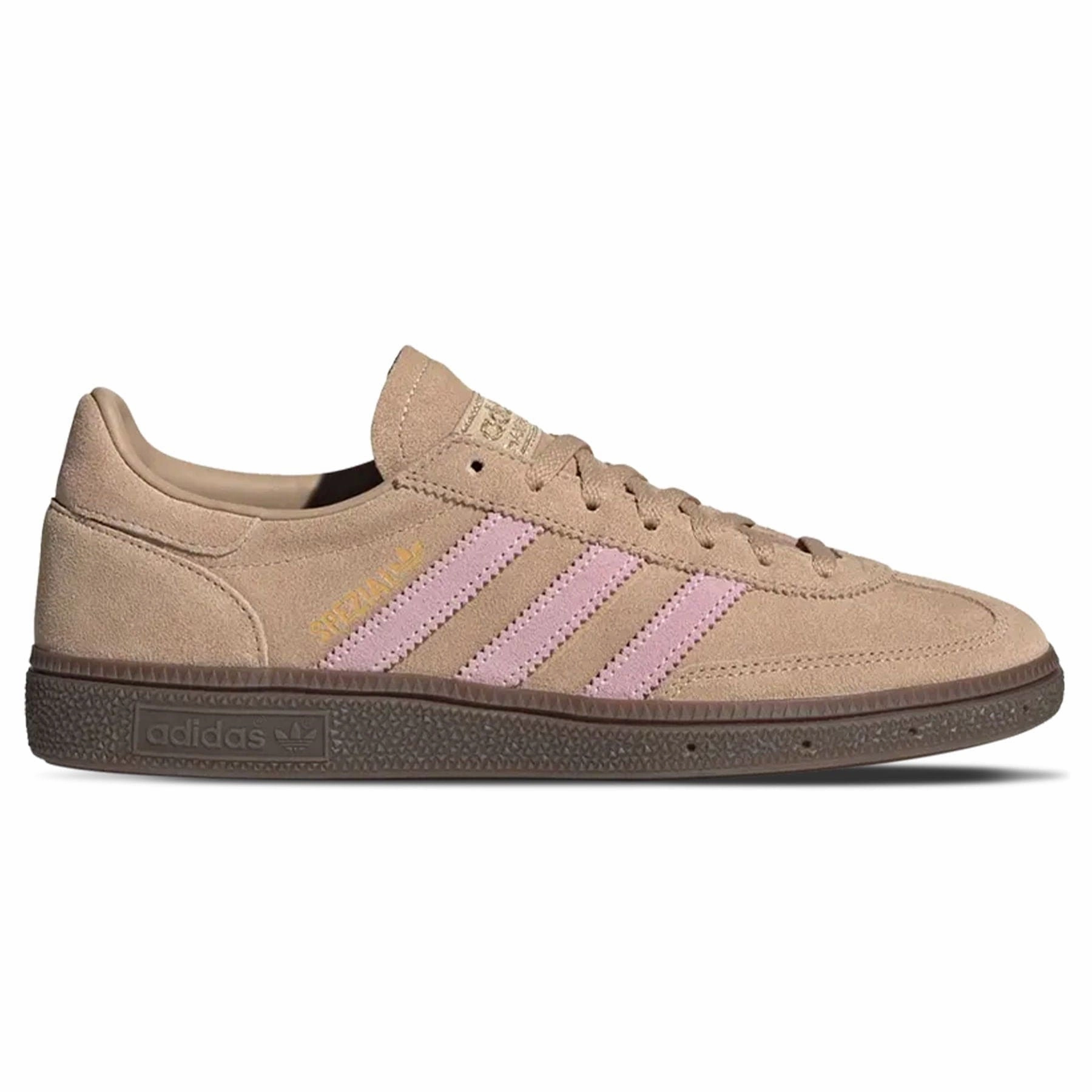 adidas Handball Spezial Wmns 'Warm Sandstone Clear Pink' Low-profile athletic trainers