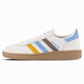 adidas Handball Spezial Wmns 'White Blue Earth Strata' Adidas Handball Spezial trainers with gum sole