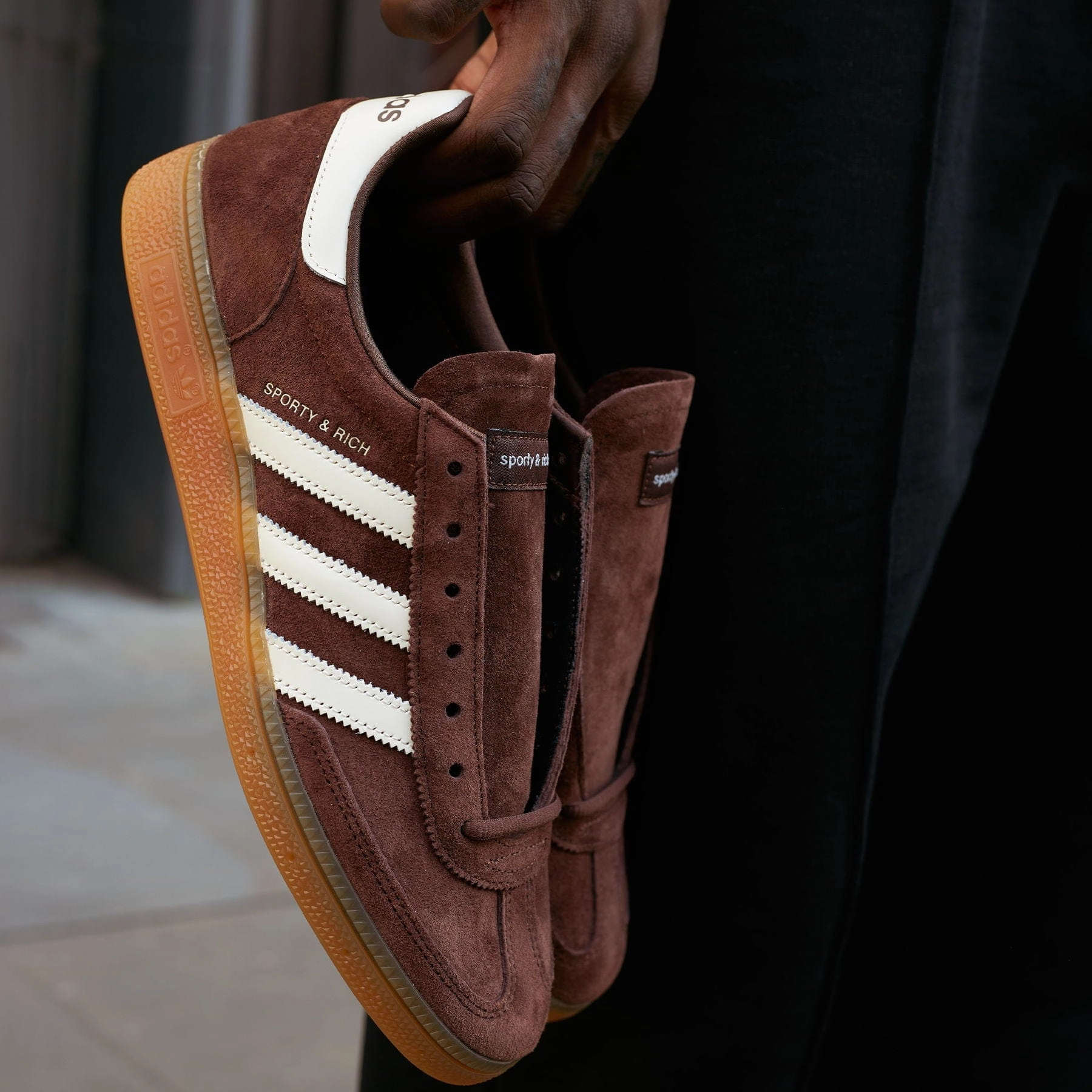 adidas Handball Spezial x Sporty & Rich 'Auburn Gum' Low-profile athletic trainers