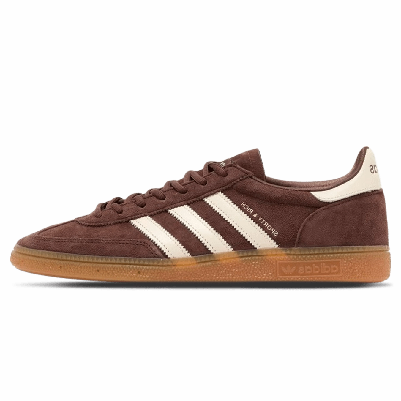 adidas Handball Spezial x Sporty & Rich 'Auburn Gum' Adidas Handball Spezial trainers with gum sole