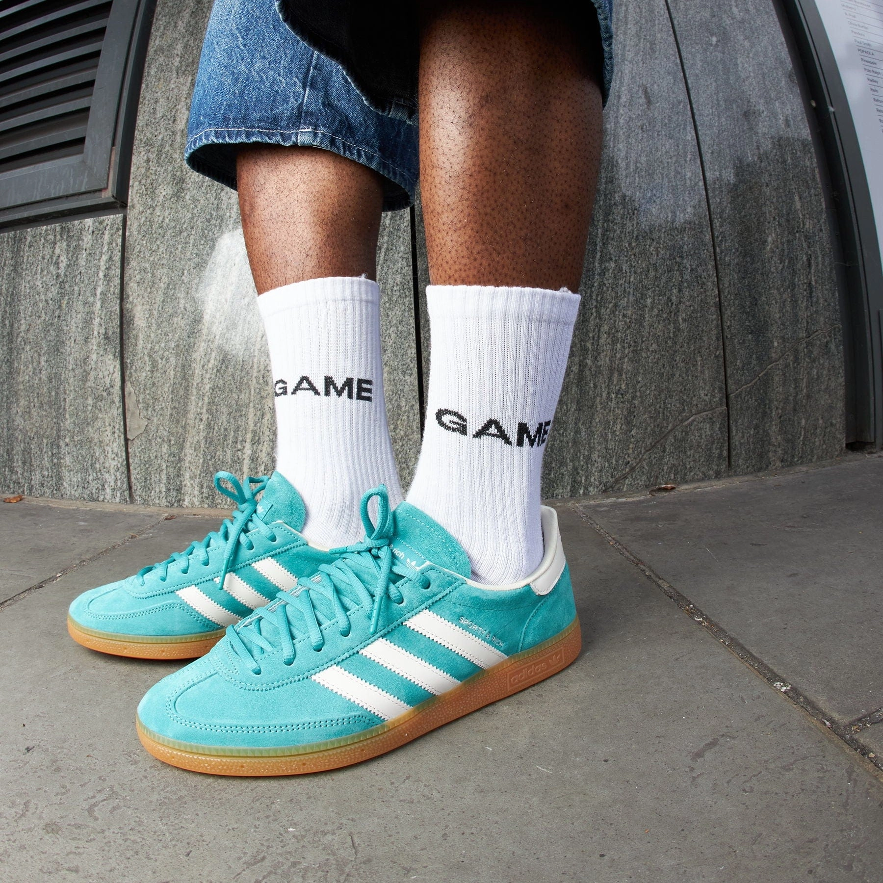adidas Handball Spezial x Sporty & Rich 'Green Gum' Low-profile athletic trainers