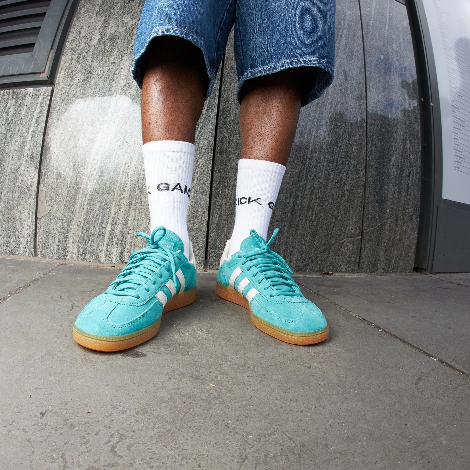 adidas Handball Spezial x Sporty & Rich 'Green Gum' Low-profile athletic trainers