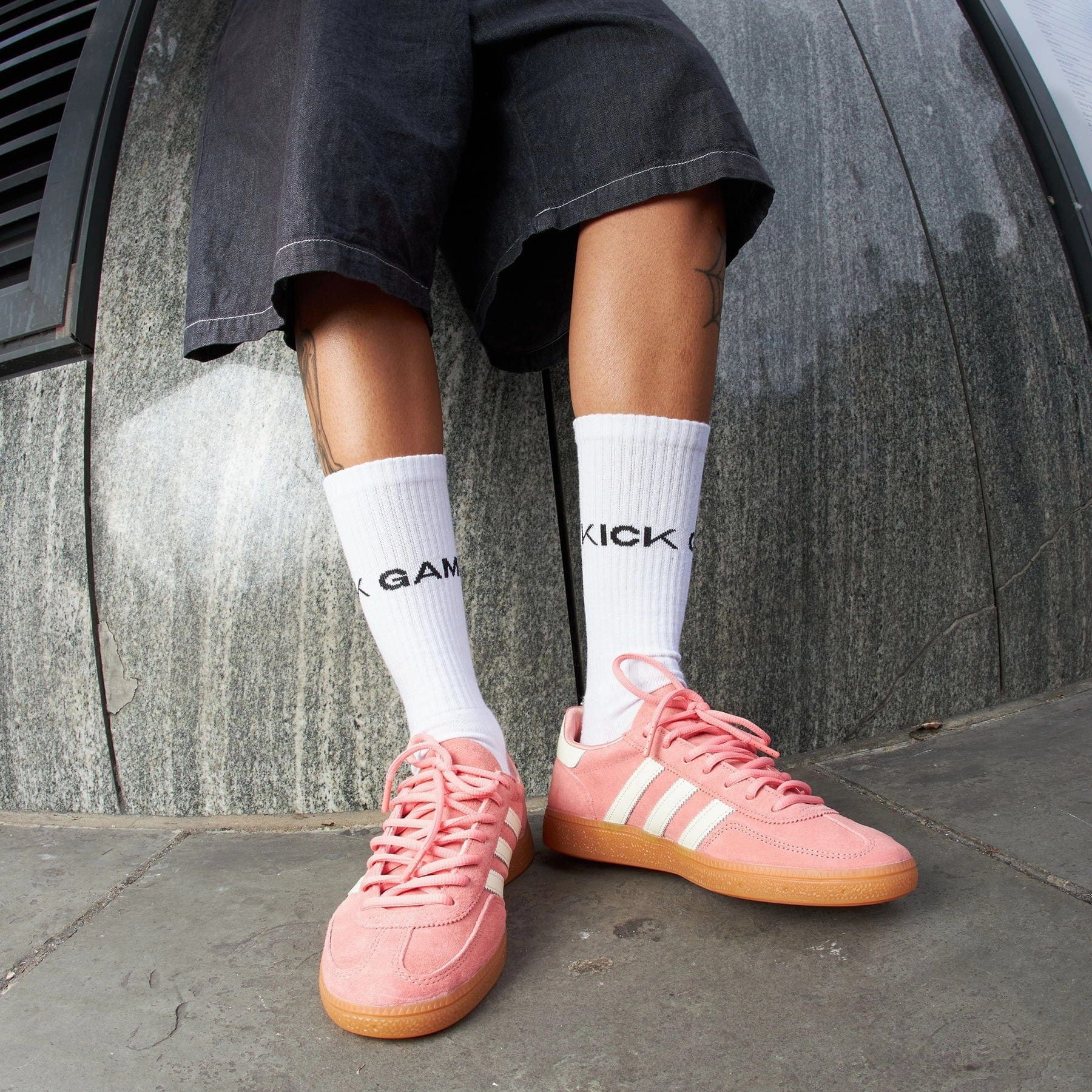 adidas Handball Spezial x Sporty & Rich 'Pink Gum' Low-profile athletic trainers