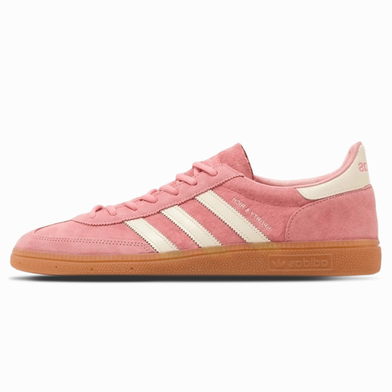 adidas Handball Spezial x Sporty & Rich 'Pink Gum' Adidas Handball Spezial trainers with gum sole