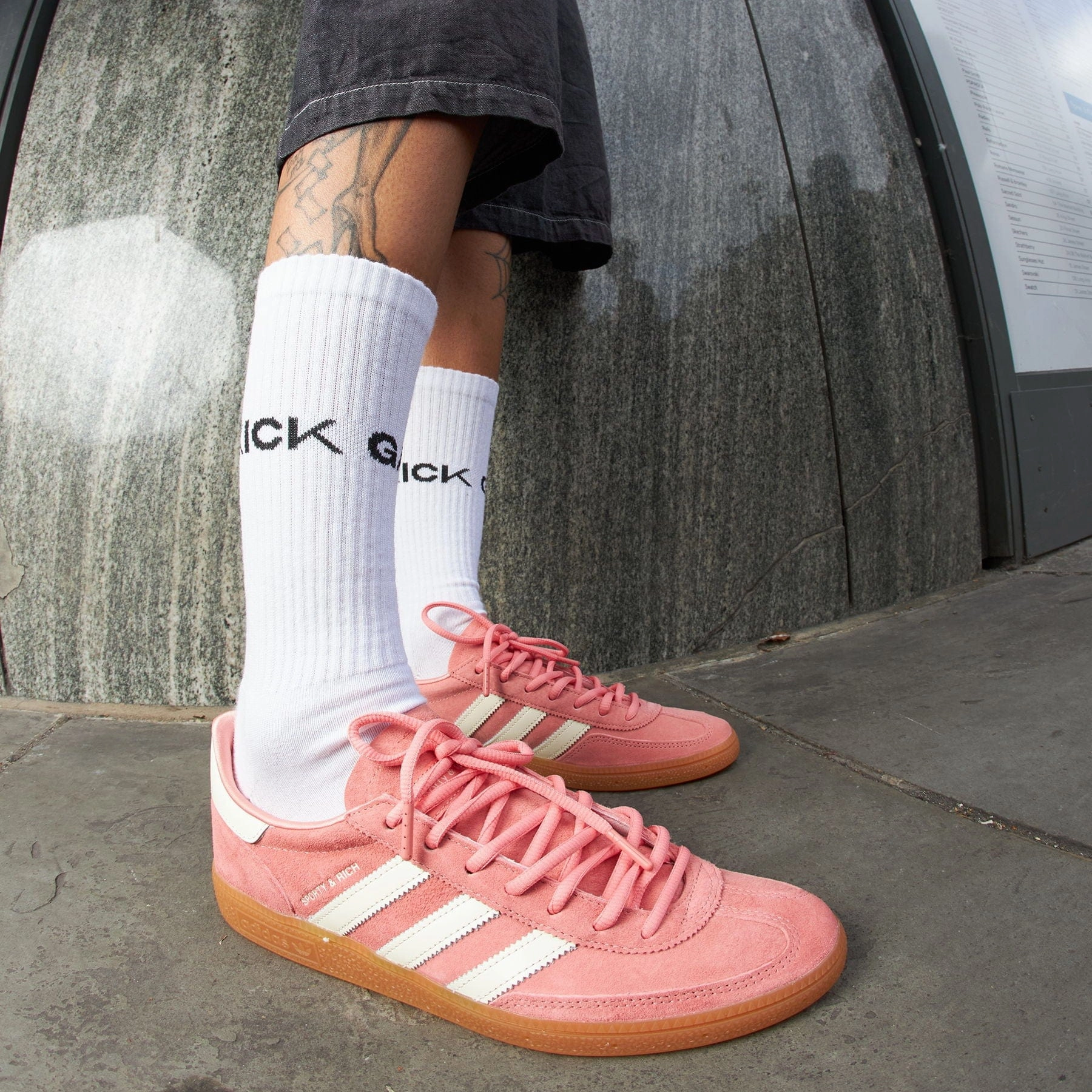 adidas Handball Spezial x Sporty & Rich 'Pink Gum' Low-profile athletic trainers