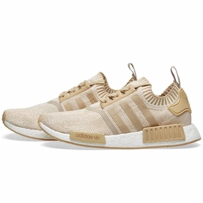 adidas NMD_R1 Primeknit Glitch Camo Linen Khaki-Off White off white branded stylish streetwear sneakers