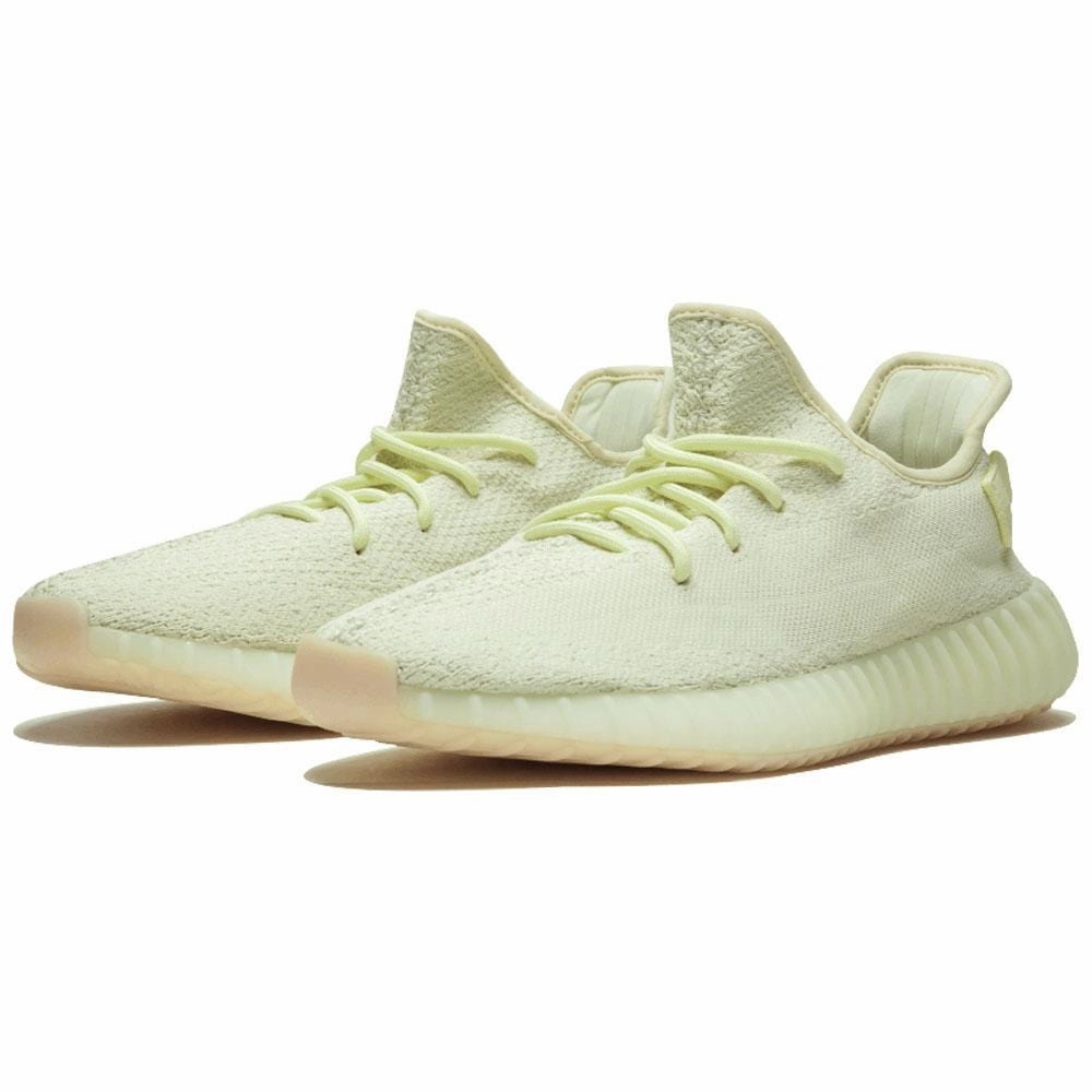 adidas Originals Yeezy 350 v2 Butter Yeezy futuristic fashion sneakers