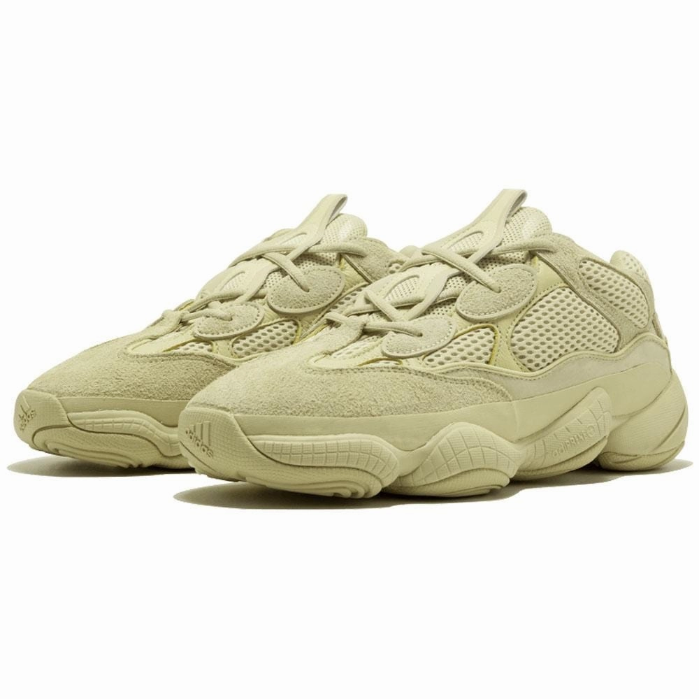 adidas Originals Yeezy 500 Supermoon Yellow Yeezy futuristic fashion sneakers