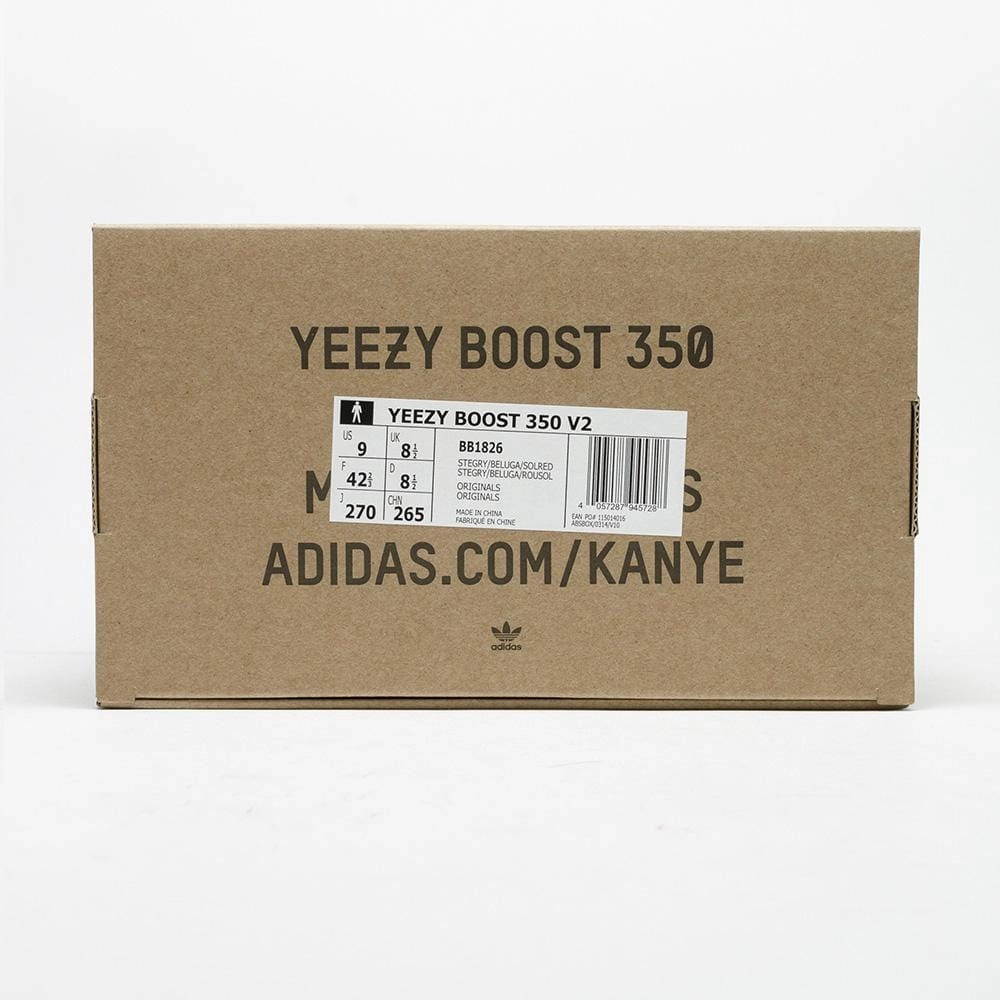 Adidas Originals Yeezy Boost 350 V2 Beluga Yeezy futuristic fashion sneakers