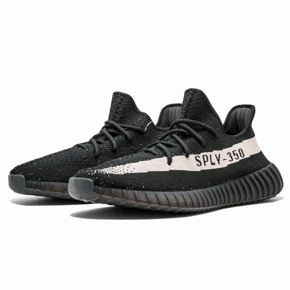 Adidas Originals Yeezy Boost 350 V2 Black-White Boost 350 Sneakers