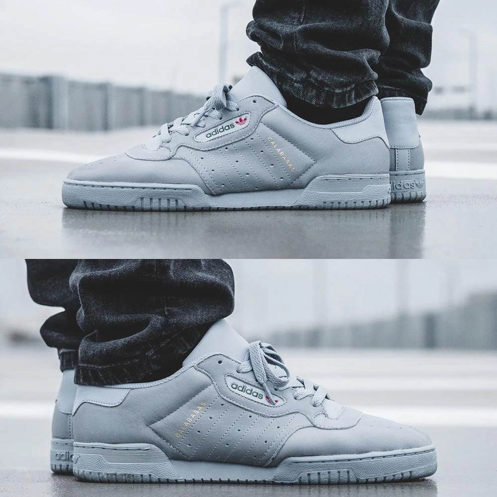 Adidas Originals Yeezy Calabasas Powerphase Grey Yeezy futuristic fashion sneakers