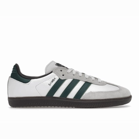 Adidas Samba ADV White Collegiate Green Adidas Originals lifestyle shoes for casual wear