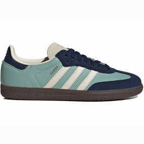 Adidas Samba AND Hazy Green Night Indigo Adidas Originals lifestyle shoes for casual wear