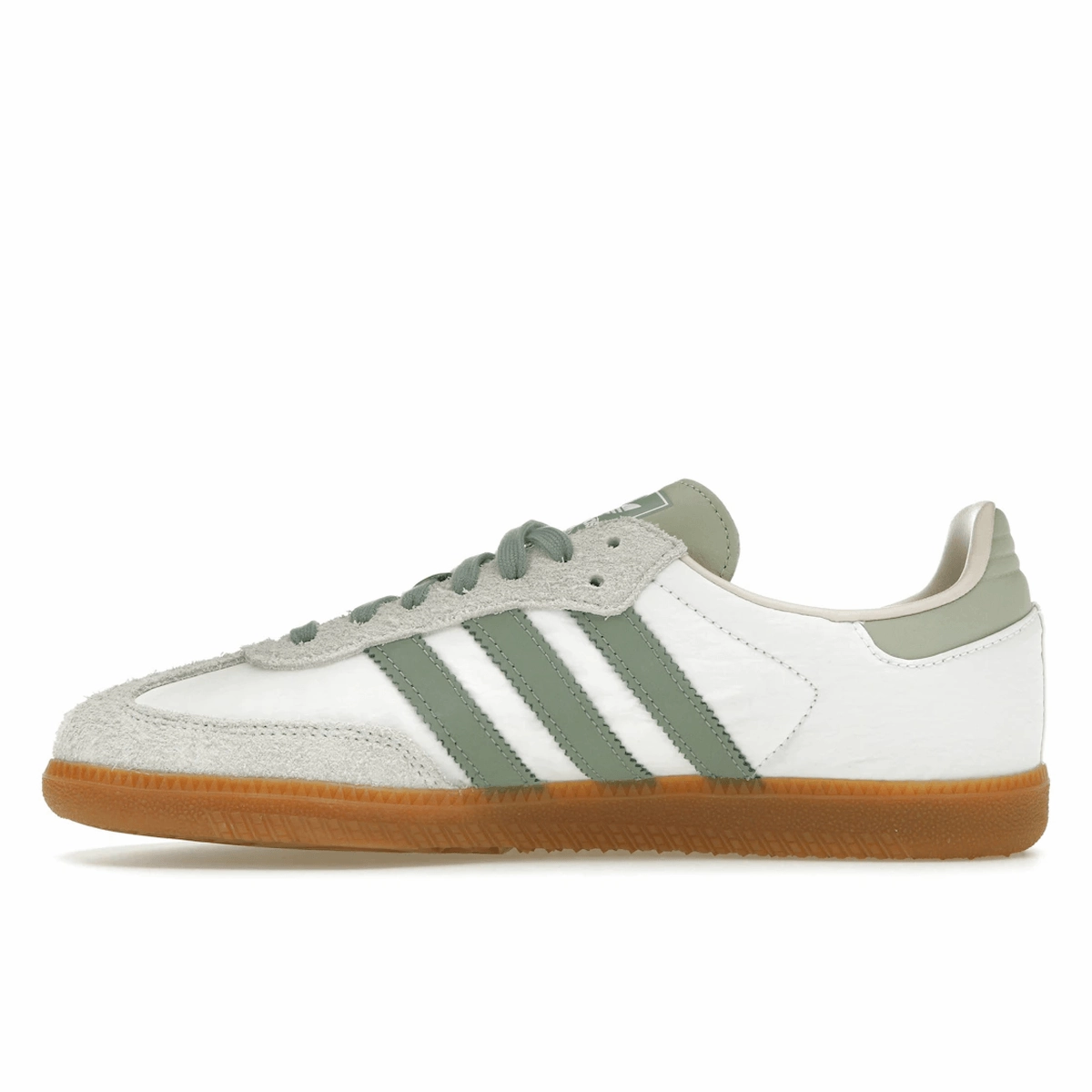 Adidas Samba AND Silver Green Putty Mauve Everyday Originals footwear