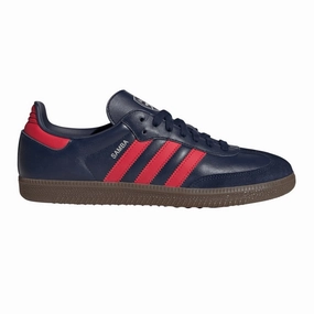 adidas Samba Arsenal Shoes Adidas Samba heritage trainers with suede accents