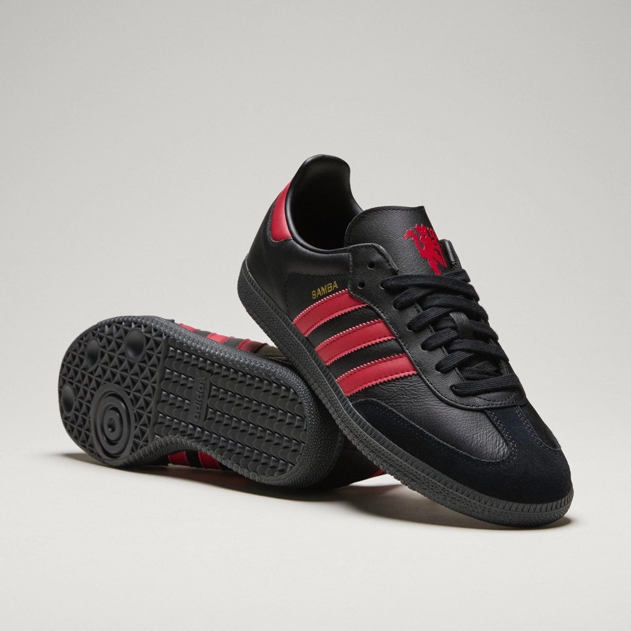 adidas Samba Manchester United Shoes Heritage style footwear