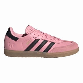 adidas Samba Messi Indoor Soccer Shoes Kids Adidas Samba heritage trainers with suede accents